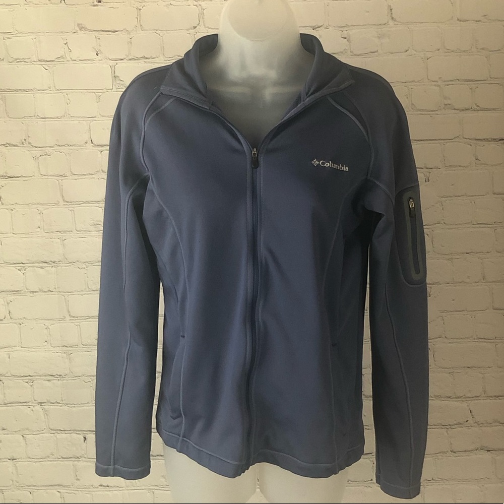 JACKET - Women's Columbia Omni-Wick Lavender Sports Fleece Jacket. Size SP